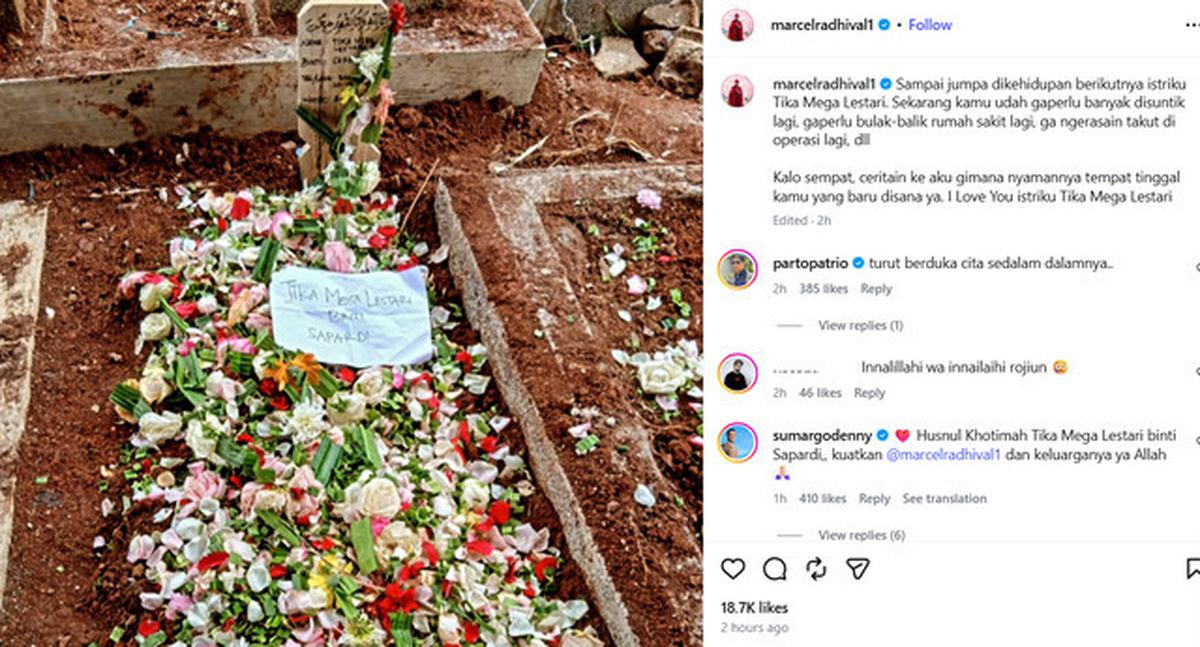 Tika Mega Lestari Istri Pesulap Merah Meninggal Dunia, Sang Suami Ucap Perpisahan Mengharukan