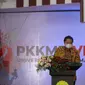 Menko Airlangga berkesempatan memberikan kuliah umum pada kegiatan pengenalan kampus bagi mahasiswa baru di Universitas Muhammadiyah Jakarta (UMJ), Rabu (15/9/2021).