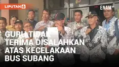 Geram Disalahkan atas Kecelakaan Bus Subang, PGRI Karawang Laporkan Sejumlah Akun Medsos