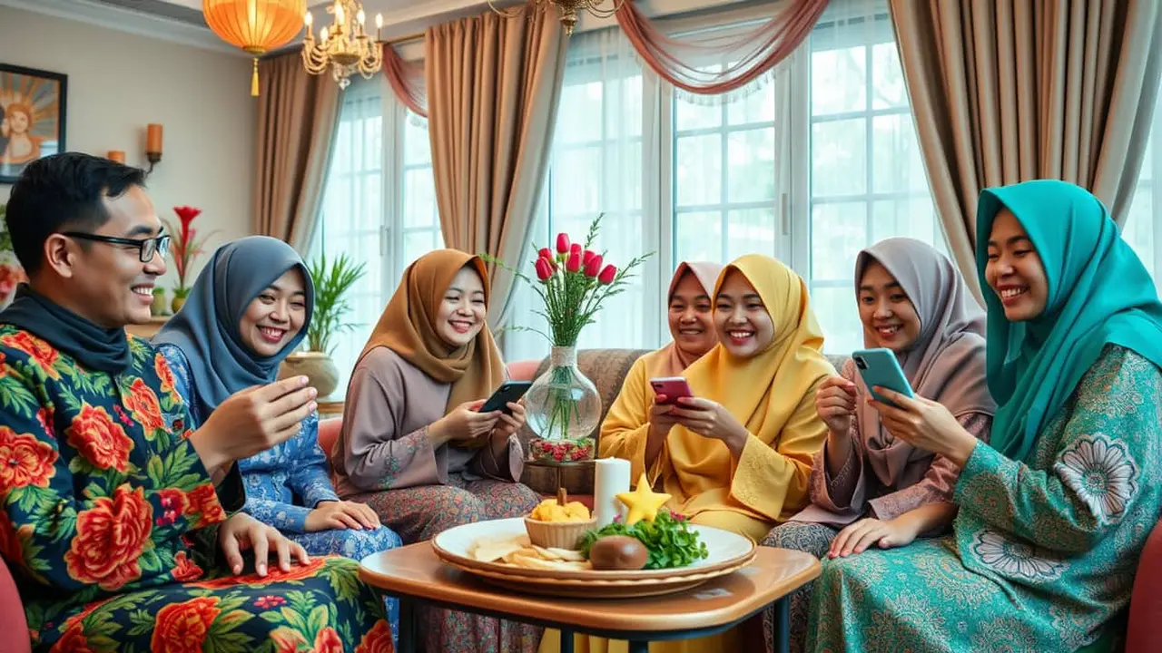 pantun ucapan lebaran lucu
