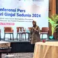 Deputi Direksi Bidang Kebijakan Penjaminan Manfaat BPJS Kesehatan, Ari Dwi Aryani soal beban gagal ginjal, Jakarta (13/3/2024). Foto: Liputan6.com/Ade Nasihudin.