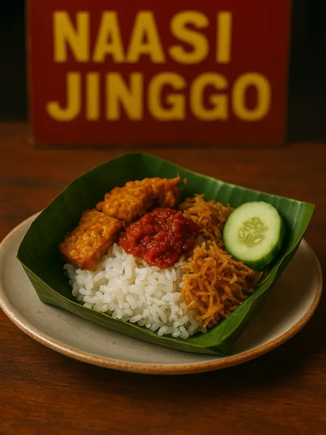 Ilustrasi Nasi Jinggo. (Created by AI)