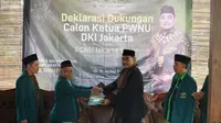 Wakil Ketua MPR Jazilul Fawaid resmi mengantongi surat rekomendasi sebagai calon ketua Pengurus Wilayah Nahdlatul Ulama (PWNU) DKI Jakarta dari PCNU Jakarta Timur. (Ist)