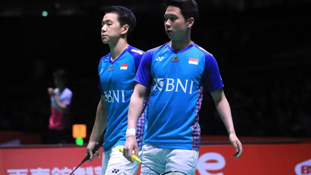 Marcus Fernaldi Gideon/Kevin Sanjaya Sukamuljo - Kejuaraan Dunia Bulu Tangkis 2022