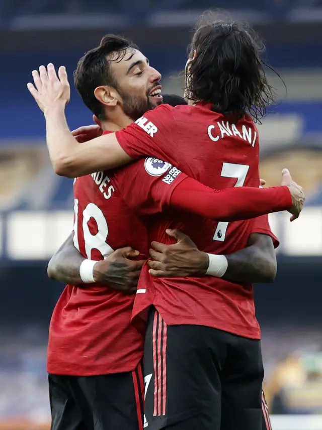 Bruno Fernandes, Edinson Cavani