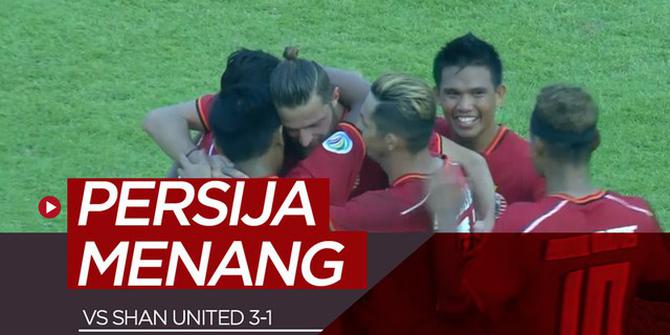 VIDEO: Highlights Piala AFC 2019, Shan United Vs Persija 1-3