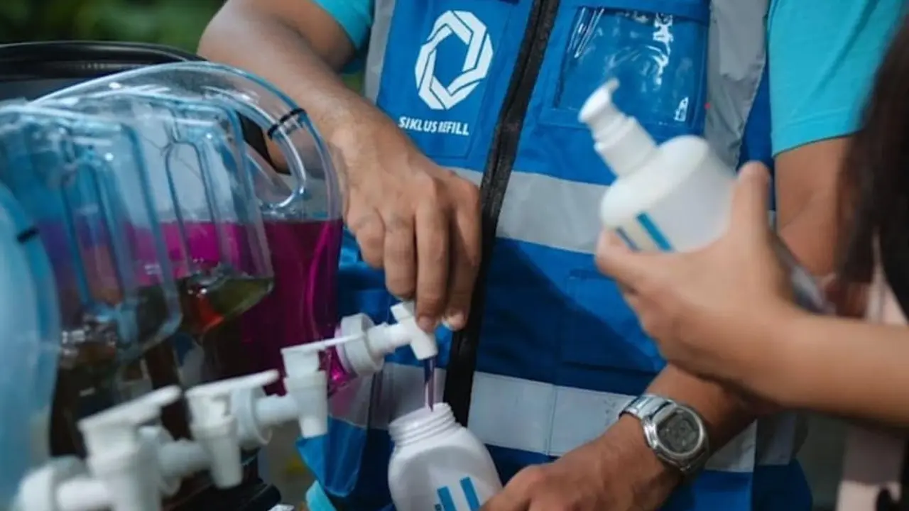 Layanan Isi Ulang Kebutuhan Rumah Tangga ala Siklus Refill, dari Sabun sampai Sampo