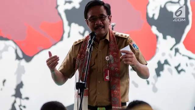 Djarot Mengaku Belum Diberitahu Rencana Pemindahan Ibu Kota