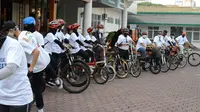 Goweser di Surabaya meramaikan Virtual Gowes Wisata 2021. (Istimewa)