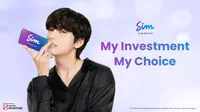 V BTS Jadi Brand Ambassador SimInvest