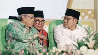 Calon Wakil Presiden Muhaimin Iskandar dan Mantan Ketua Umum PBNU Said Aqil Siradj. (Ist).