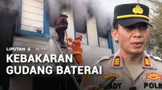 Kebakaran Gudang Baterai