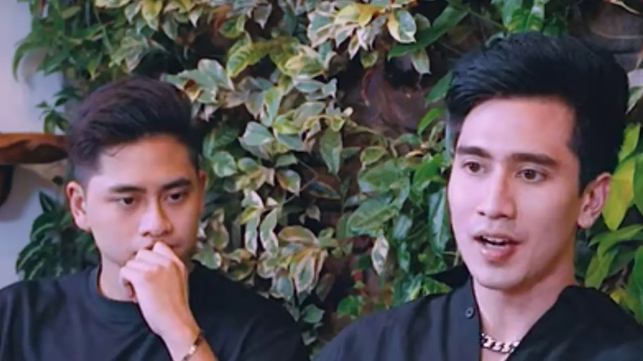 Verrell Bramasta dan Athalla Naufal. (Foto: Dok. YouTube Curhat Bang Denny Sumargo)