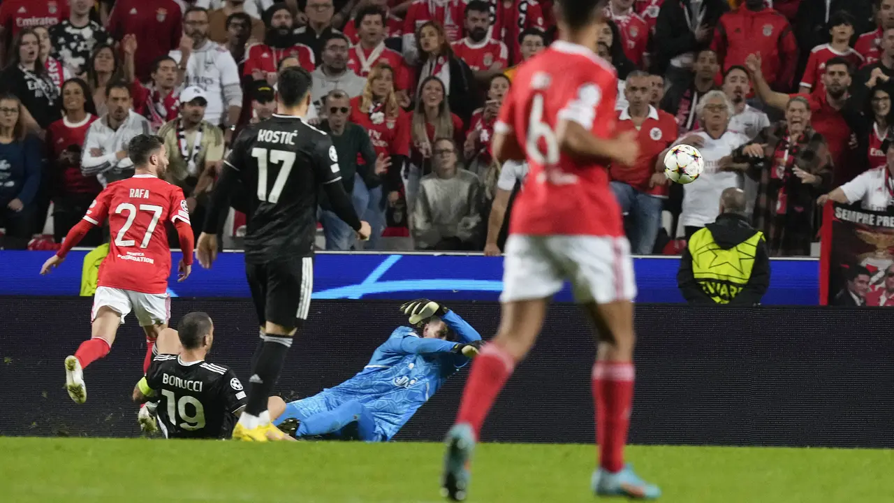 Foto: Dibekuk Benfica, Juventus Tersingkir di Fase Grup Liga Champions 2022 / 2023