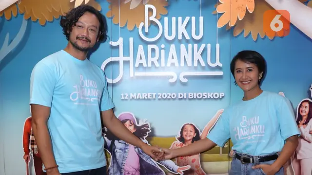 [Fimela] Widi Mulia, Dwi Sasono Film Buku Harianku