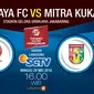 Sriwijaya FC Vs Mitra Kukar (Liputan6.com/Abdillah)