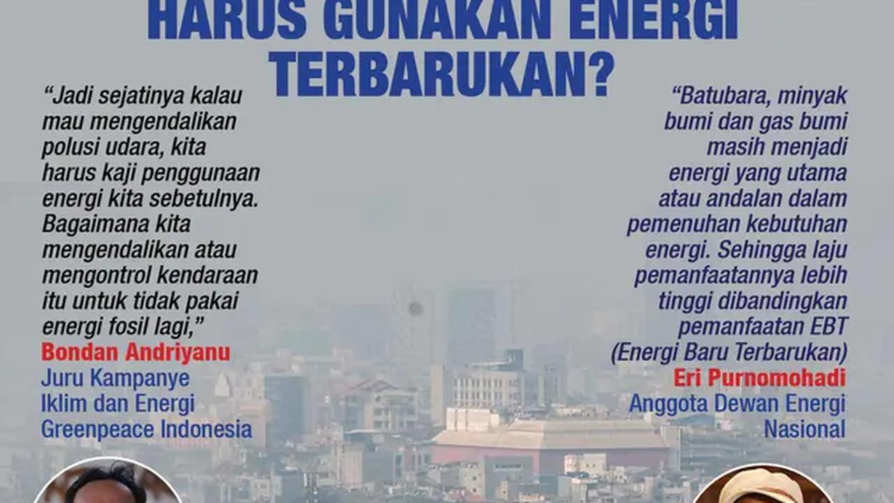 Atasi Polusi Udara Jakarta Harus Gunakan Energi Terbarukan?(Triyasni/Liputan6.com)