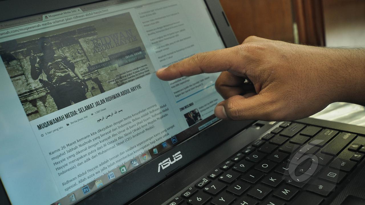 Pemerintah Blokir 22 Situs Terkait Paham Radikal