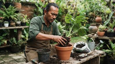 Cara Mengatasi Tanaman Layu Setelah Pindah Pot, Trik Sederhana agar Akar Cepat Beradaptasi