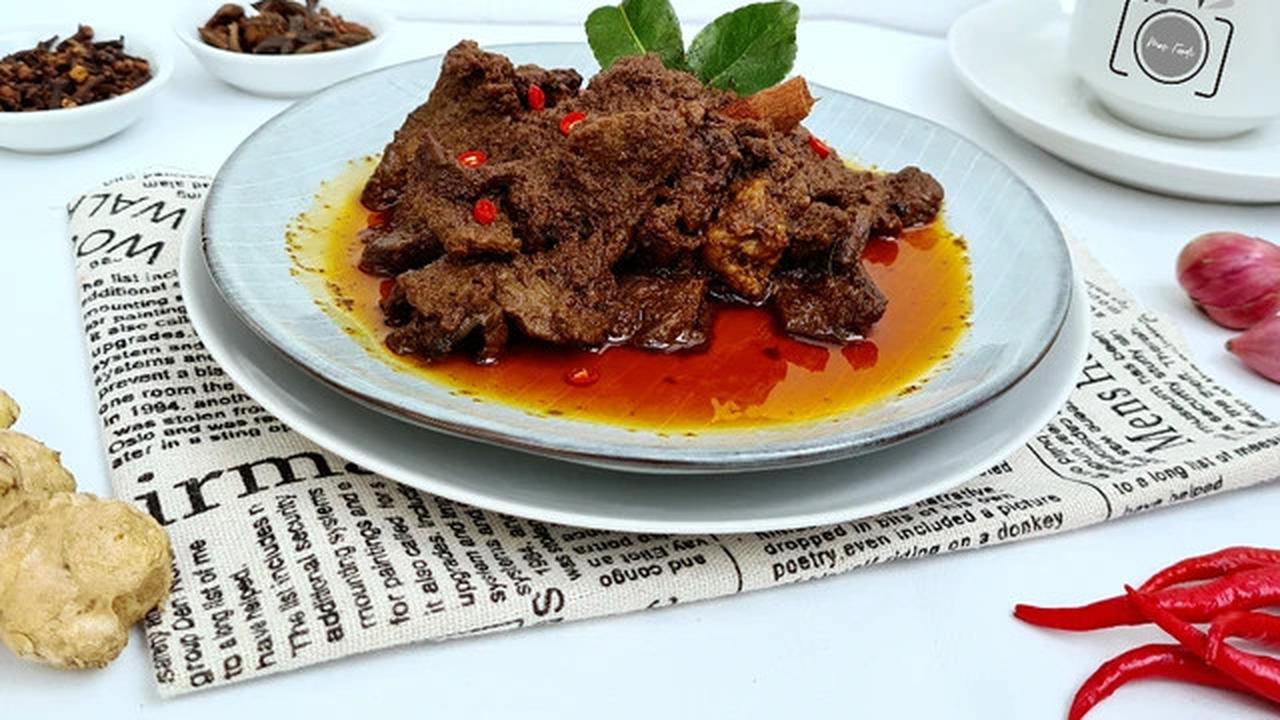 Ilustrasi Rendang Daging