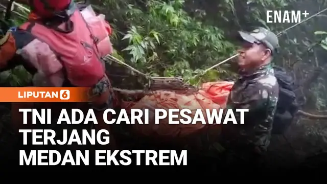 TNI AD Lanjutkan Operasi SAR Pesawat ATR 42-500 di Bulusaraung, Terjang Medan Ekstrem