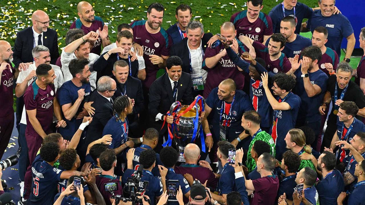 FOTO: PSG Cetak Sejarah Juara  Liga Champions 2024/2025