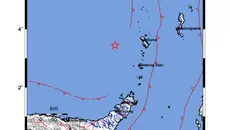 Gempa Magnitudo 5,1 Guncang Kepulauan Sangihe