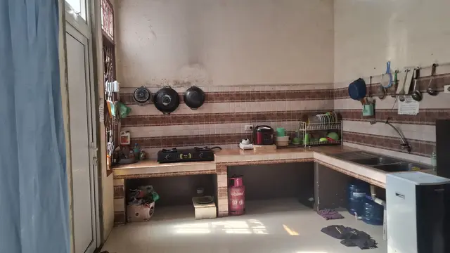Fasilitas di dapur di Shelter Sehati Dompet Dhuafa Banda Aceh