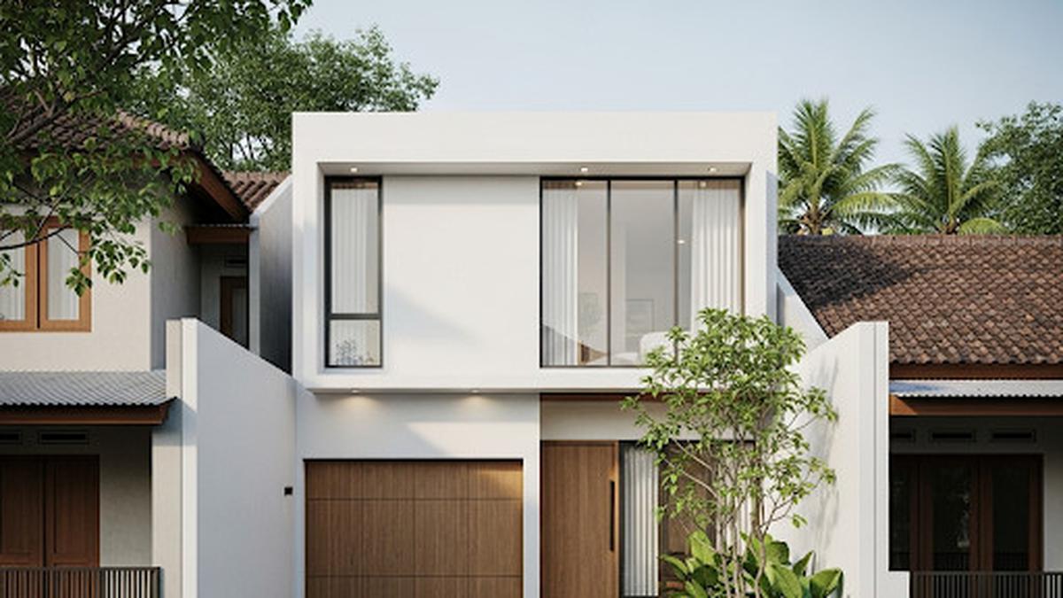 10 Inspirasi Desain Rumah Sederhana 4x8 Ada Garasi yang Nyaman dan Fungsional