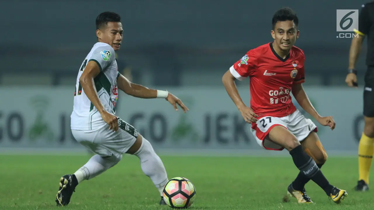 Persija Menang Telak atas PS TNI