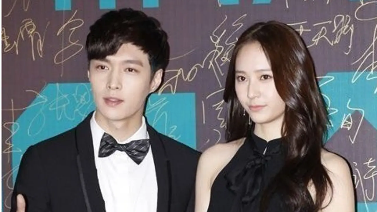 Krystal f(x) dan Lay EXO Tampil Mesra di Tiongkok