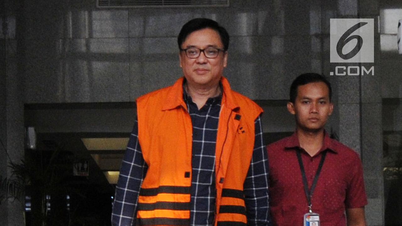 Billy Sindoro Resmi Ditahan KPK