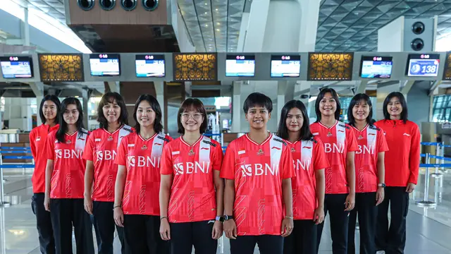 Skuad Indonesia di Kejuaraan Bulutangkis Beregu Asia (BATC) 2024