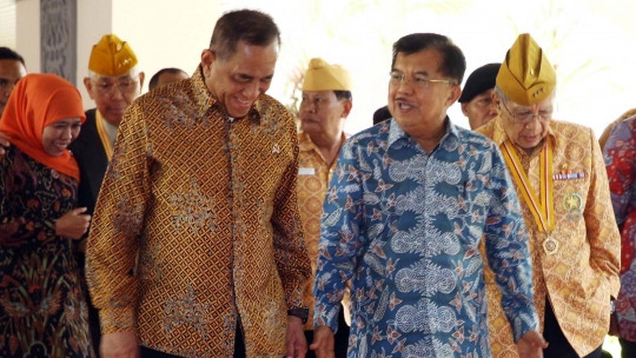 Wapres JK hadiri puncak peringatan Hari Veteran di JCC Senayan