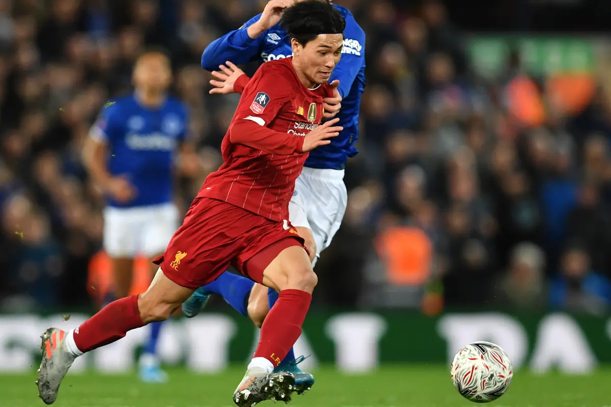 Aksi Takumi Minamino Saat Debut Bersama Liverpool