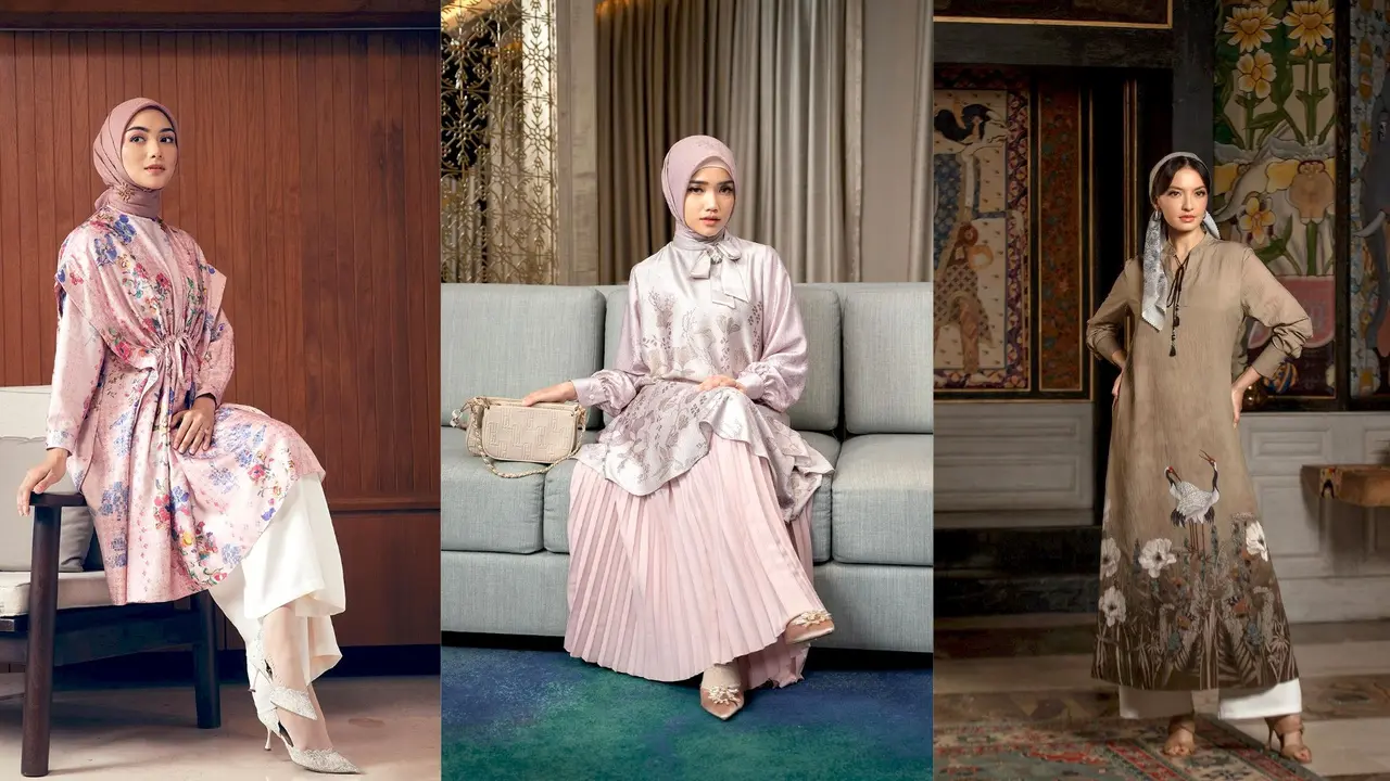 6 Ide Baju Tunik Elegan untuk Ramadan dan Lebaran dari Fuji An hingga Raline Shah