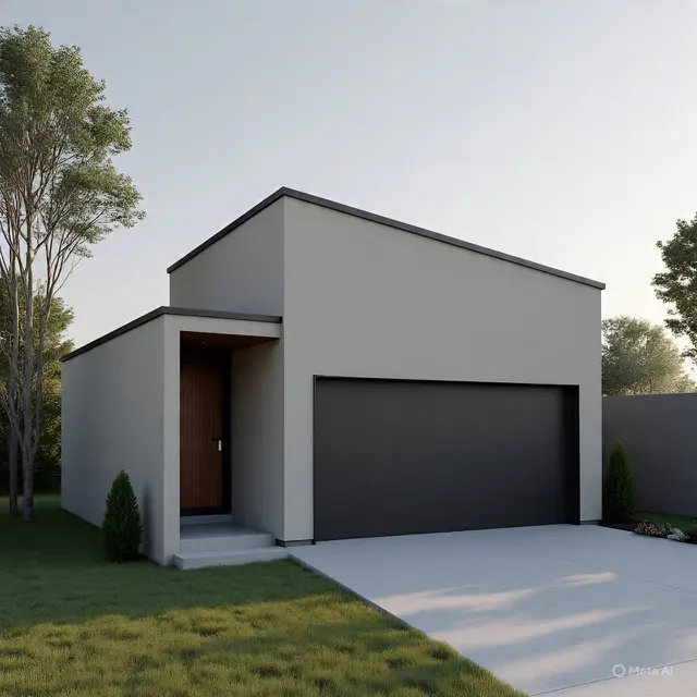 Rumah Sederhana 5x12 Meter 2 Kamar dengan Garasi