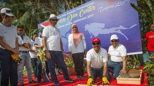 Menpar Arief Yahya Resmikan Dive Center di Tanjung Lesung