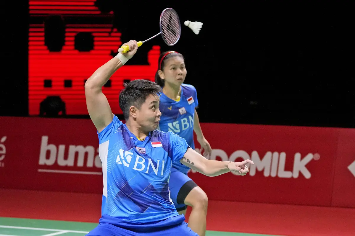 Foto: Perjuangan Greysia / Apriyani saat Melaju ke Partai Semifinal BWF World Tour Finals 2021
