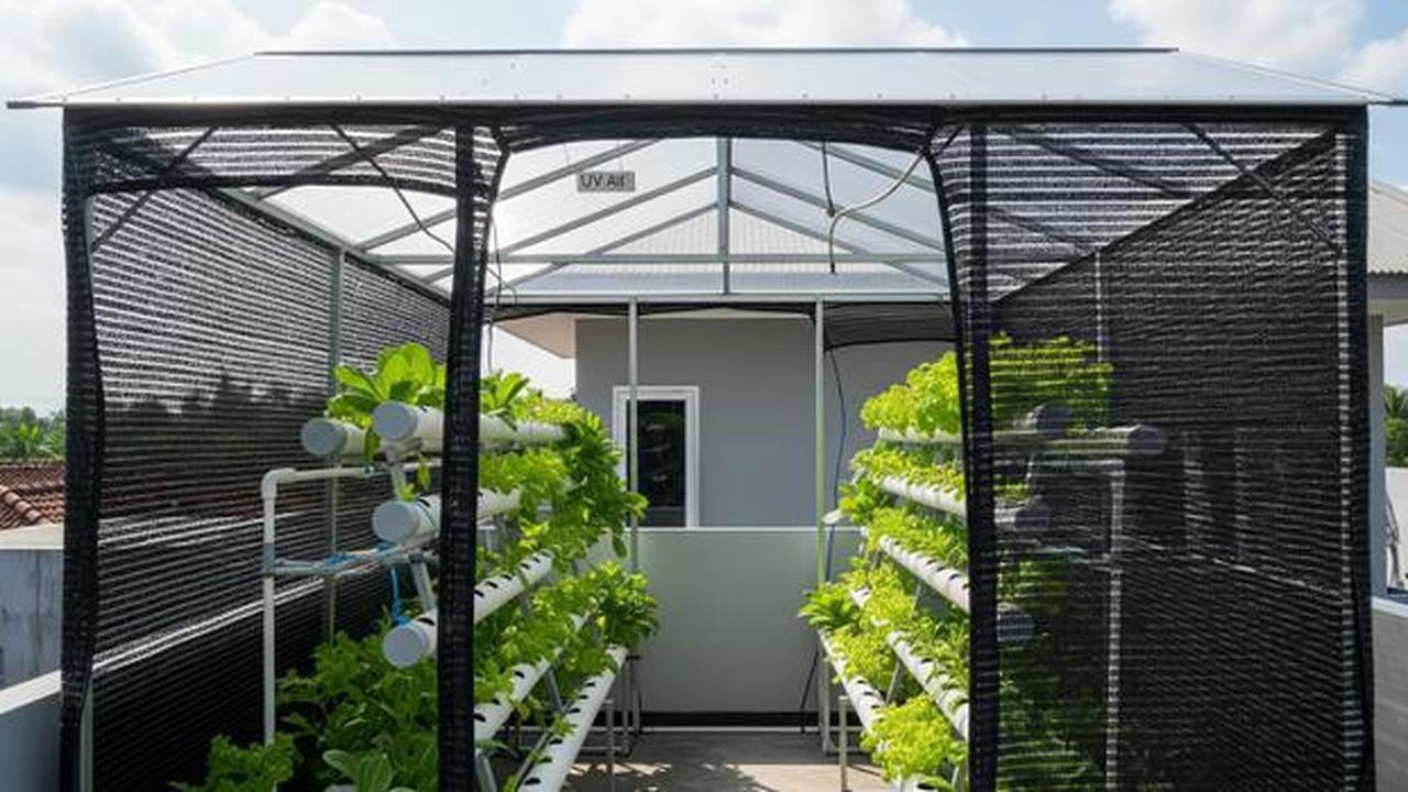 8 Kebun Hidroponik di Atap Rumah Biar Lahan Sempit Tetap Produktif, Panen Sayur Tanpa Lahan