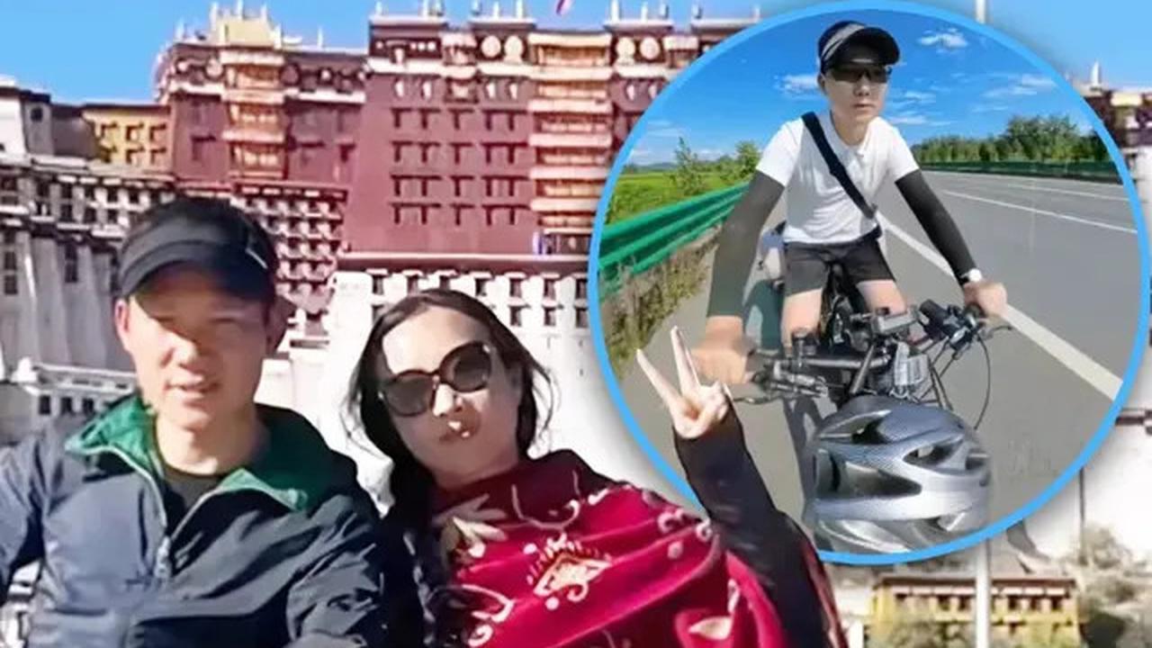 Pria Ini Nekat Bersepeda 4.400 Km Demi Rujuk dengan Istri, Kisahnya Dramatis
