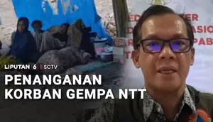 Penanganan Korban Gempa NTT