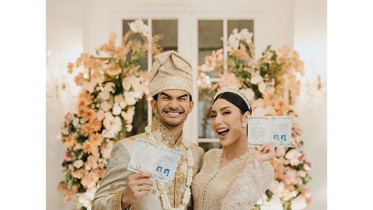 6 Momen Akad Nikah Tyas Mirasih dan Tengku Tezi, Usung Adat Melayu Modern