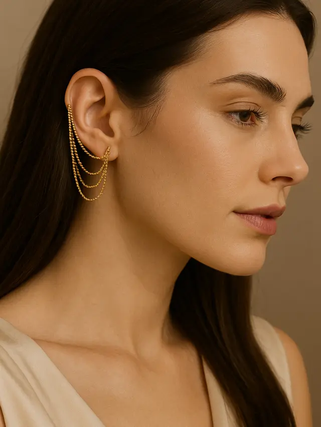 Model Anting Panjang ke Atas