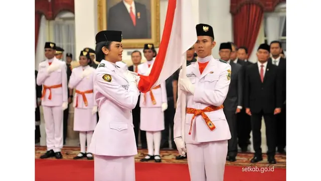 Paskibraka Nasional 2019 putri dari Bali, I Dewa Agung Ayu Alamanda Diastari