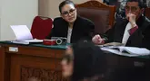 Nikita Mirzani, terdakwa kasus dugaan pemerasan dan pengancaman terhadap Reza Gladys kembali menjalani persidangan di Pengadilan Negeri Jakarta Selatan, Kamis (7/8/2025). (KapanLagi.com/Budy Santoso)