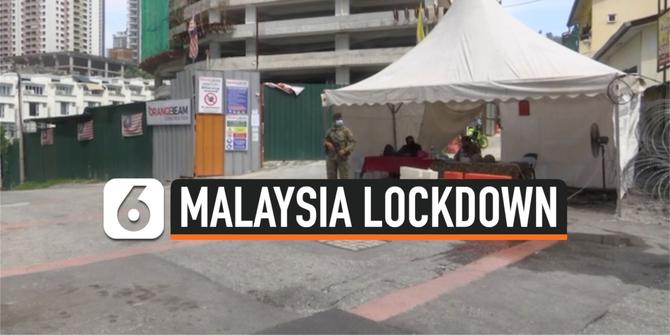 VIDEO: Kasus Covid-19 Masih Tinggi, Malaysia Lanjutkan Lockdown Total