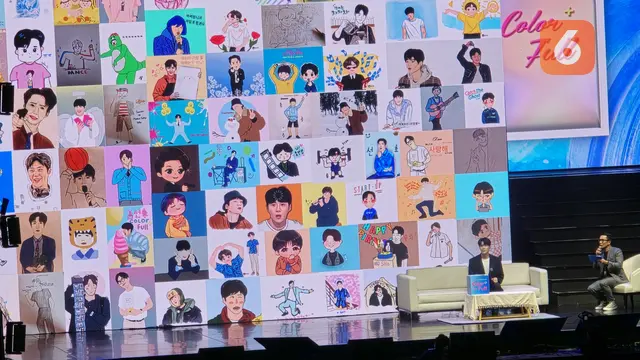 Menggebrak Indonesia! Kim Seon Ho Jadi Aktor Korea Pertama Gelar Fan Meeting di Indonesia Arena. Fan Meeting Kedua Kim Seon Ho di Jakarta Sukses Besar! (Foto: Aditya Eka Prawira With Galaxy S24 Ultra/Liputan6.com)