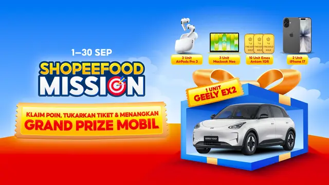 Jangan Lewatkan Promo ShopeeFood 9.9, Ada Diskon hingga 99% dan Flash Sale Rp99
