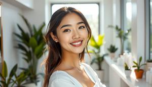 tips wajah glowing ©Ilustrasi dibuat AI